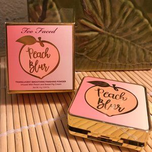 Too faced Peach Blur Finishing Powder .14oz.